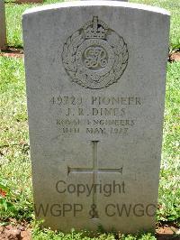 Dar Es Salaam War Cemetery - Dines, J R